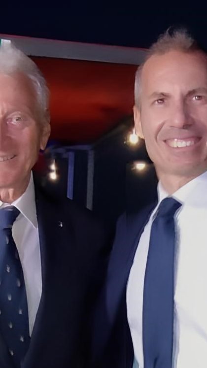 Incontro con il Presidente del CONI Luciano Buonfiglio.